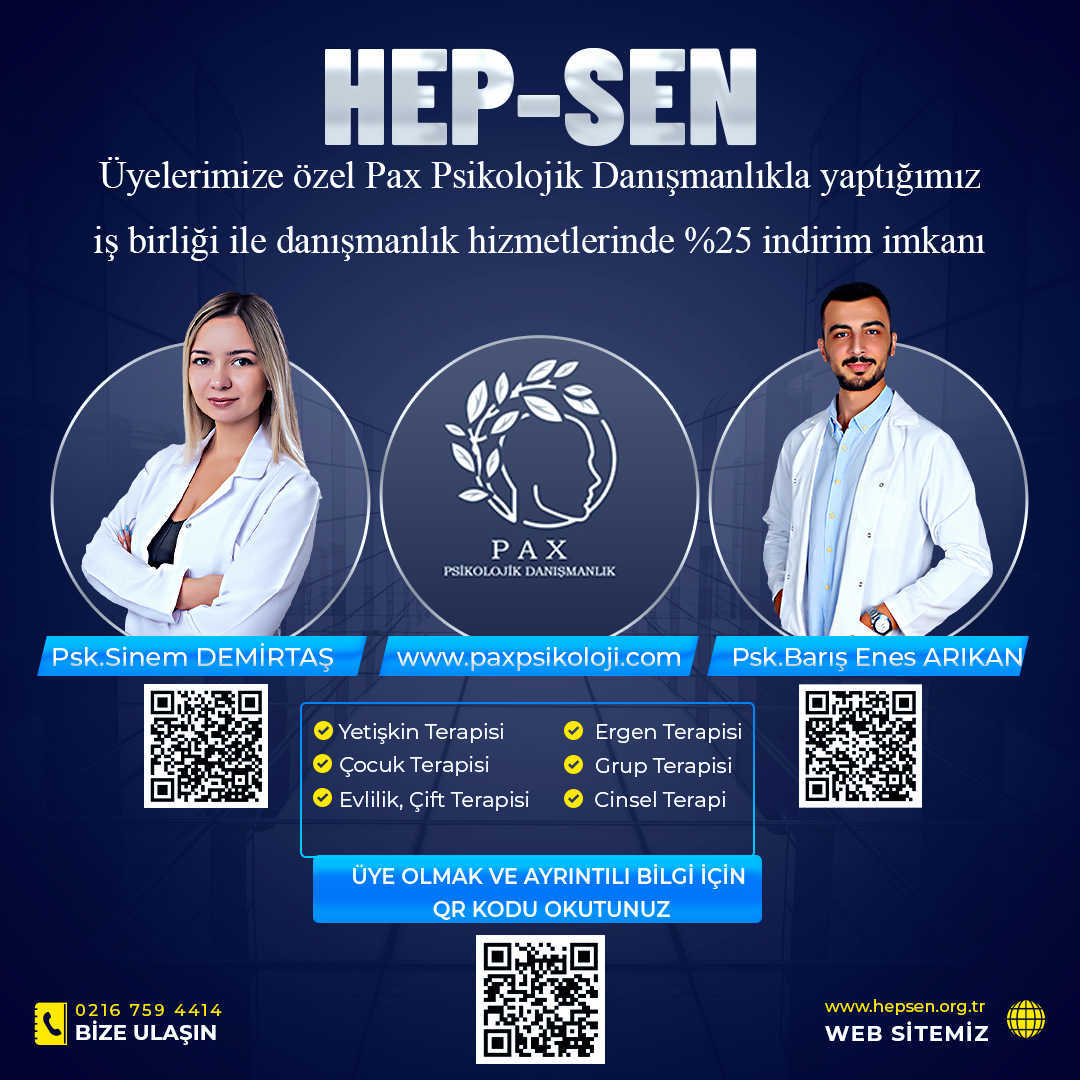 HEP-SEN PAX PSİKOLOJİK DANIŞMANLIK İNDİRİM ANLAŞMASI